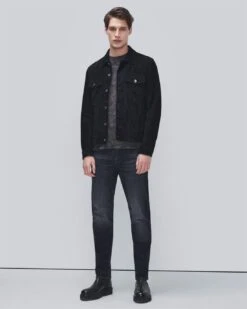 7 For All Mankind Earthkind Stretch Tek Slimmy Tapered In Untouched