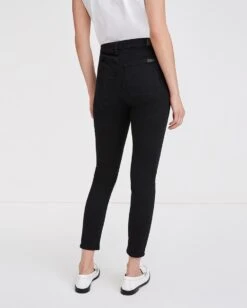 7 For All Mankind B(air) High Waist Ankle Skinny In Black 9 7 For All Mankind B(air) High Waist Ankle Skinny In Black -Sleek Fit Style 0fc848994902d166ec205a7437344539