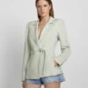 7 For All Mankind Tailored Linen Blazer In Seafoam -Sleek Fit Style 12e41cacd635e8e01748cca558d20fa9