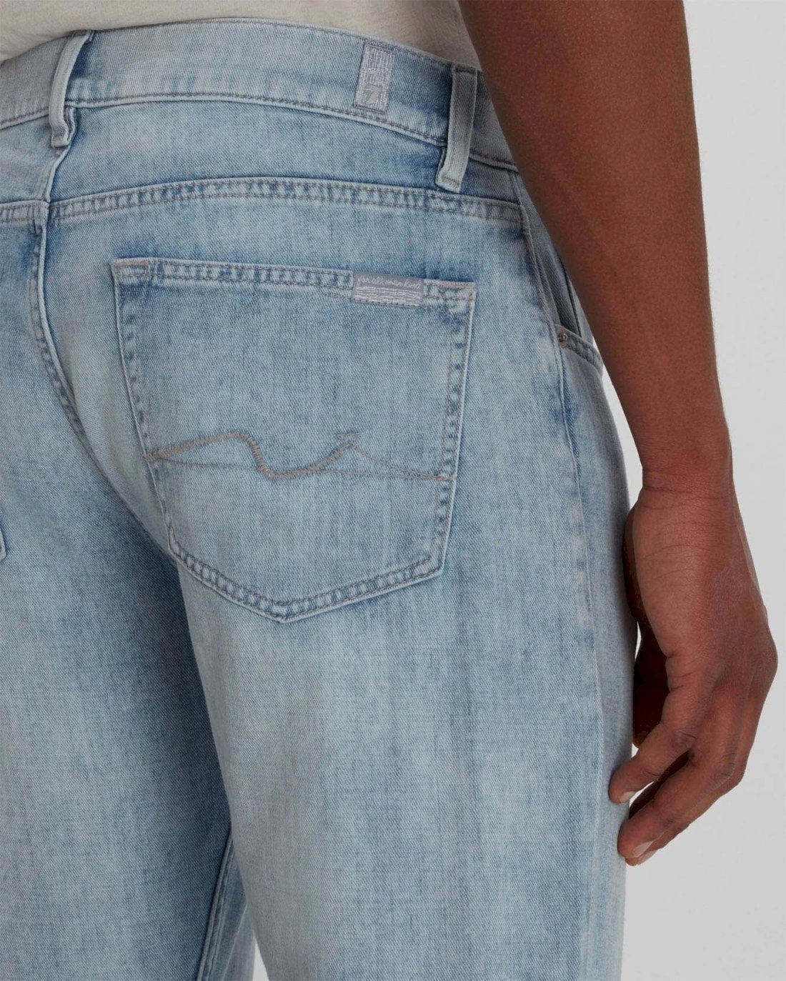 7 For All Mankind Luxe Performance Left Hand Slimmy Tapered In San Miguel 4 7 For All Mankind Luxe Performance Left Hand Slimmy Tapered In San Miguel - Image 2