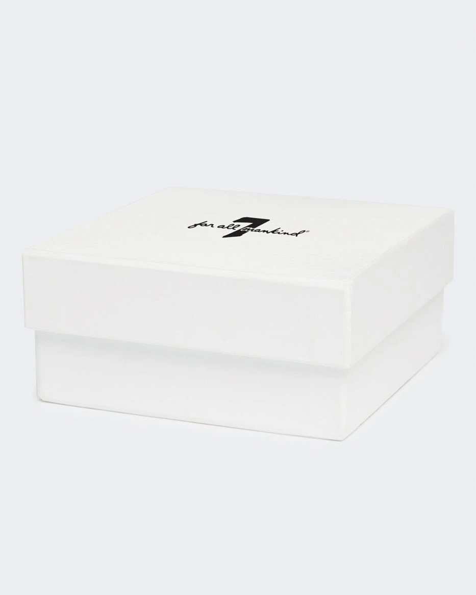 7 For All Mankind Ring Buckle Leather Belt In Black 6 7 For All Mankind Ring Buckle Leather Belt In Black - Image 4