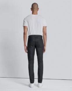 7 For All Mankind Coated Slimmy Tapered In Black 10 7 For All Mankind Coated Slimmy Tapered In Black -Sleek Fit Style 2b5e086eacd8f739ddc7985ae4a6c69a