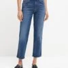 7 For All Mankind High Waist Cropped Straight In Distressed Authentic Light 2 7 For All Mankind High Waist Cropped Straight In Distressed Authentic Light -Sleek Fit Style 37e891f6f1cc6d3403696d9a7539285a