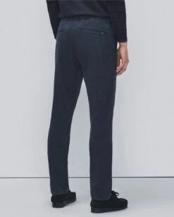 7 For All Mankind Luxe Performance Slimmy Tapered Chino In Sateen Navy -Sleek Fit Style 3b30a1f586a5cc145e613c6e44bdf655