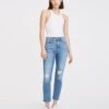 7 For All Mankind High Waist Ankle Skinny In Sloane Vintage