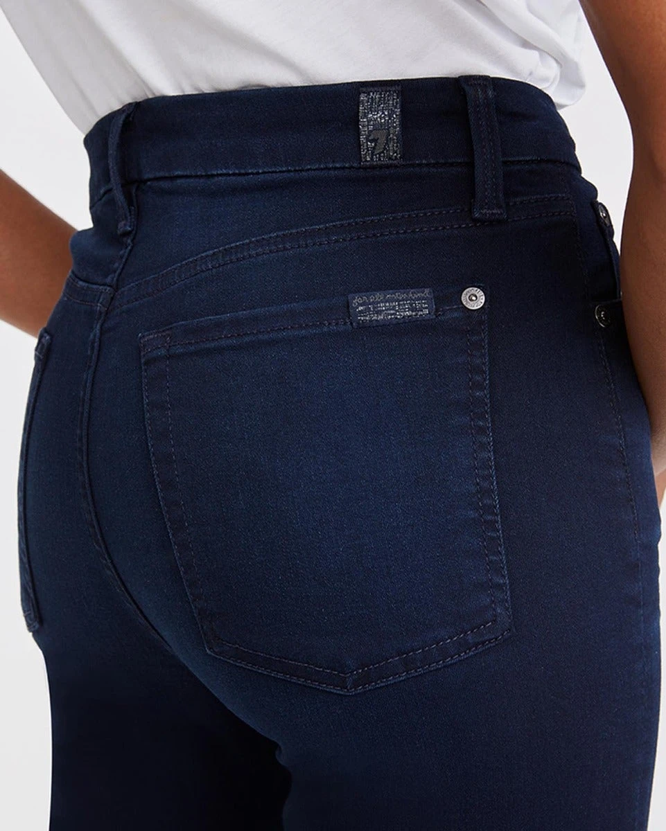 7 For All Mankind Slim Illusion High Waist Ankle Skinny In Twilight Blue 4 7 For All Mankind Slim Illusion High Waist Ankle Skinny In Twilight Blue - Image 2