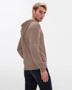 7 For All Mankind Cashmere Hoodie In Taupe 9 7 For All Mankind Cashmere Hoodie In Taupe -Sleek Fit Style 43718776a0bcd983589b545285ad8776