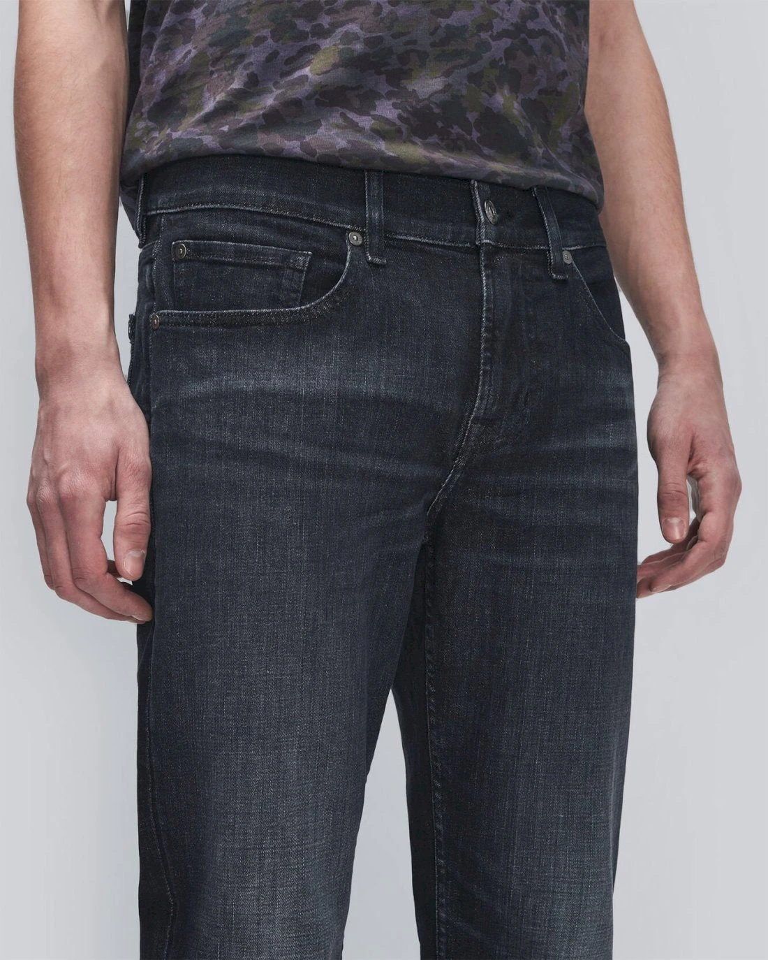 7 For All Mankind Earthkind Stretch Tek Slimmy Tapered In Untouched 5 7 For All Mankind Earthkind Stretch Tek Slimmy Tapered In Untouched - Image 3