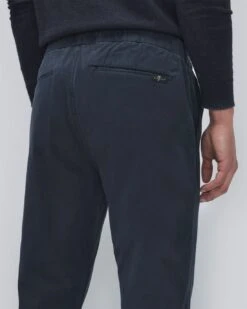 7 For All Mankind Luxe Performance Slimmy Tapered Chino In Sateen Navy -Sleek Fit Style 498855e212c74c1679ac2760680998df