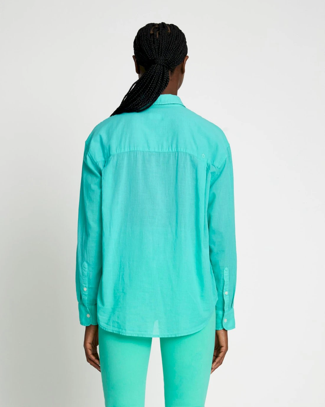 7 For All Mankind Classic Button Up Shirt In Atlantis 6 7 For All Mankind Classic Button Up Shirt In Atlantis - Image 4