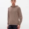 7 For All Mankind Cashmere Hoodie In Taupe -Sleek Fit Style 548a1c195153f08539a8f45351cb5fbf