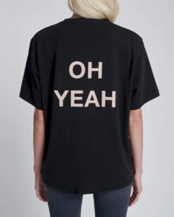 7 For All Mankind Wonder Graphic Tee In Black -Sleek Fit Style 5516ebf9ae0686350f800e16c6520f55