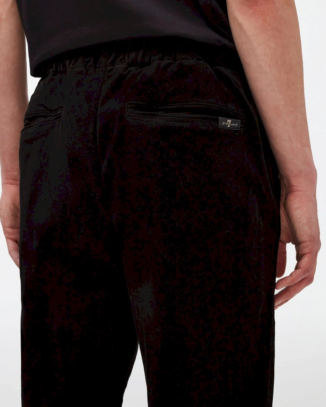 7 For All Mankind Warm Twill Jogger Chino In Black 6 7 For All Mankind Warm Twill Jogger Chino In Black - Image 4