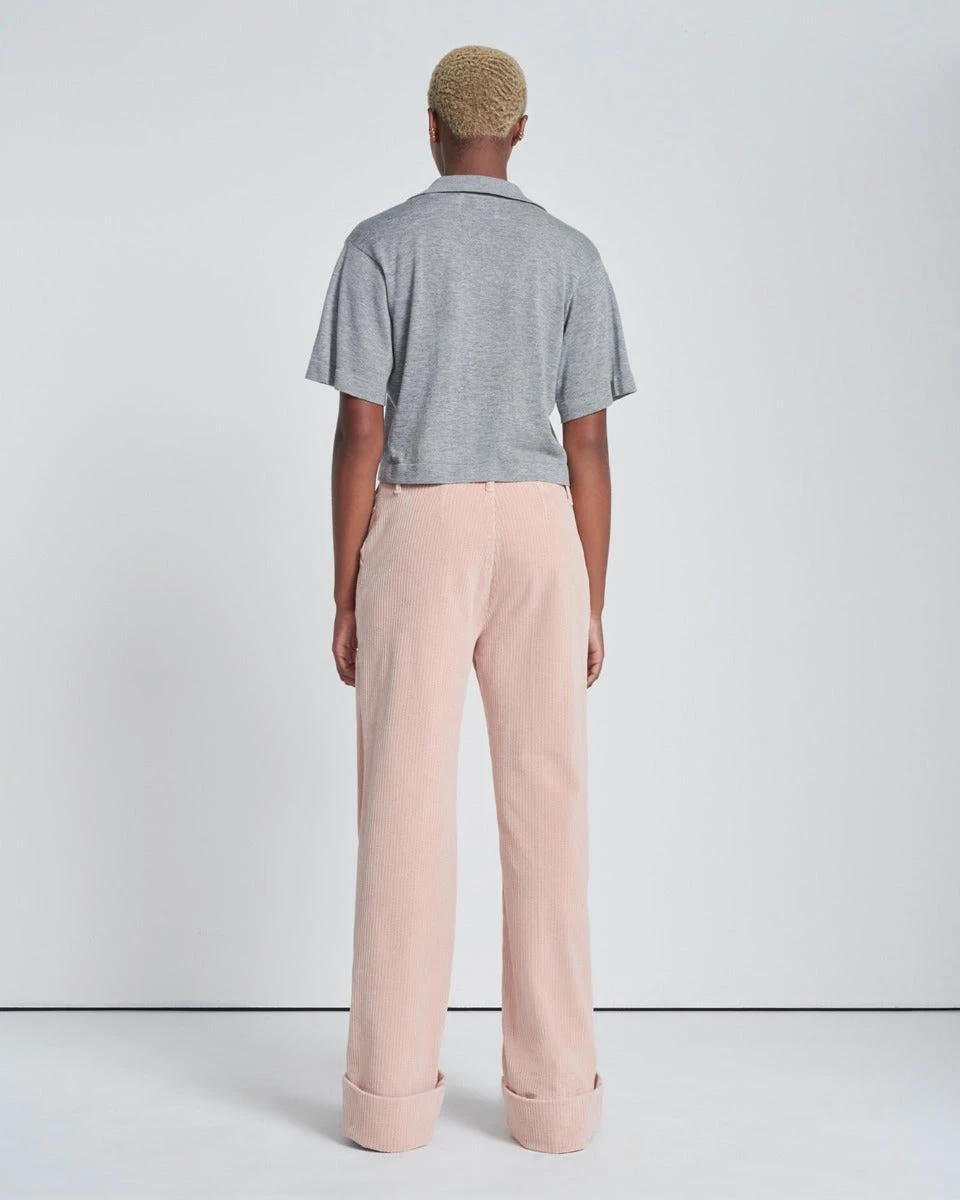 7 For All Mankind Corduroy Easy Trouser In Cameo Rose 6 7 For All Mankind Corduroy Easy Trouser In Cameo Rose - Image 4