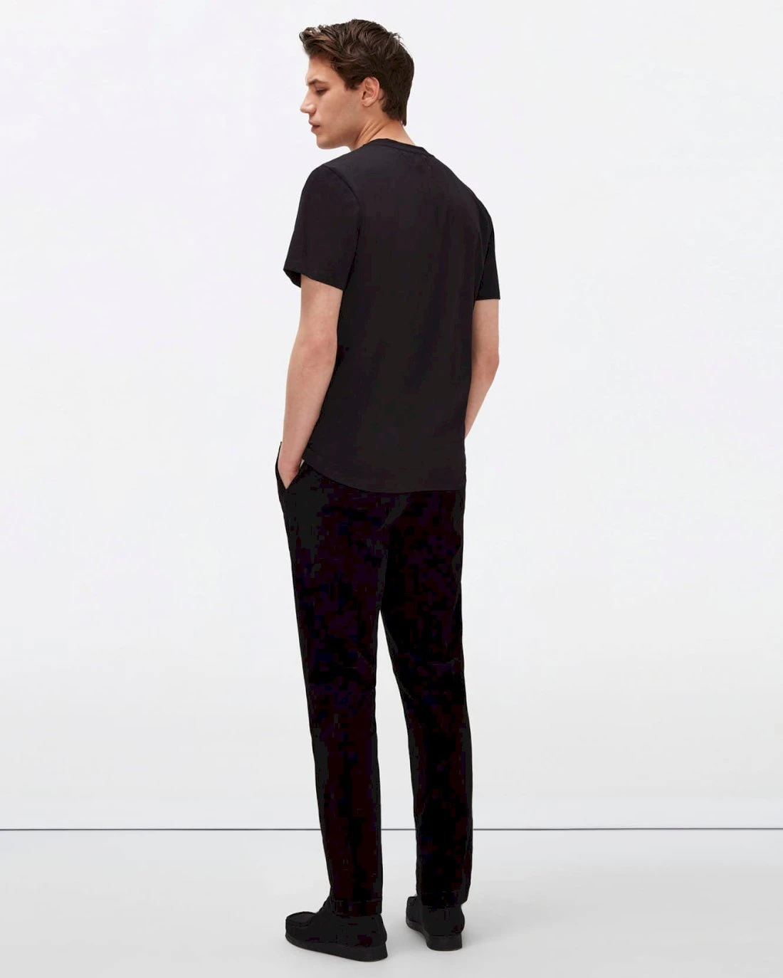 7 For All Mankind Warm Twill Jogger Chino In Black 5 7 For All Mankind Warm Twill Jogger Chino In Black - Image 3