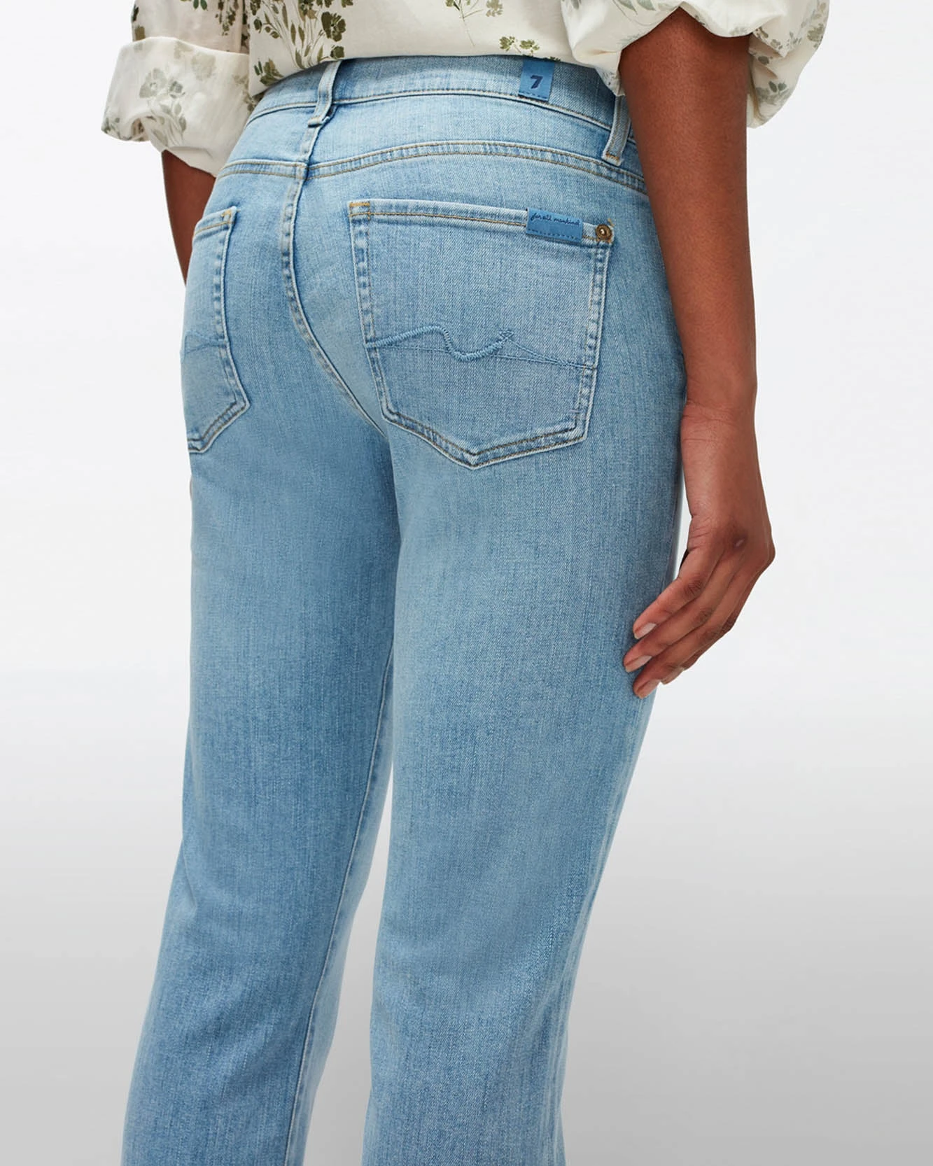 7 For All Mankind Slim Illusion Kimmie Bootcut In Playbook 6 7 For All Mankind Slim Illusion Kimmie Bootcut In Playbook - Image 4