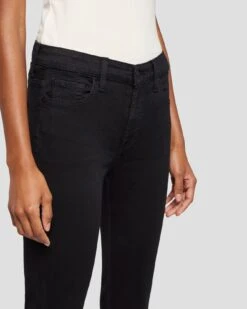 7 For All Mankind B(air) Kimmie Bootcut In Rinsed Black 12 7 For All Mankind B(air) Kimmie Bootcut In Rinsed Black -Sleek Fit Style 7E033C43 RNS 5