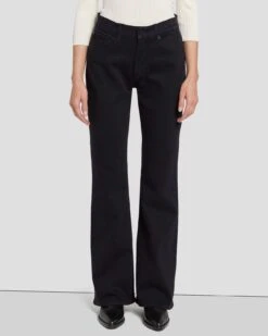 7 For All Mankind Embellished Riley Sneaker Boot In Noir -Sleek Fit Style 7E074A20 NOI 0480 F