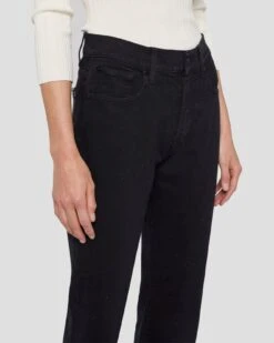 7 For All Mankind Embellished Riley Sneaker Boot In Noir -Sleek Fit Style 7E074A20 NOI 0488 D1