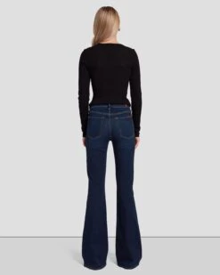 7 For All Mankind Slim Illusion High Waist Ali In Tried & True 11 7 For All Mankind Slim Illusion High Waist Ali In Tried & True -Sleek Fit Style 7E90719 TRT 4