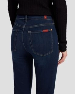 7 For All Mankind Slim Illusion High Waist Ali In Tried & True 12 7 For All Mankind Slim Illusion High Waist Ali In Tried & True -Sleek Fit Style 7E90719 TRT 5