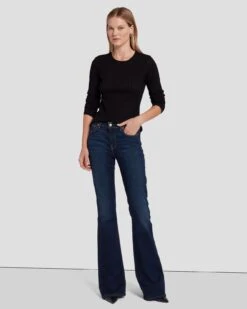 7 For All Mankind Slim Illusion High Waist Ali In Tried & True 13 7 For All Mankind Slim Illusion High Waist Ali In Tried & True -Sleek Fit Style 7E90719 TRT 6