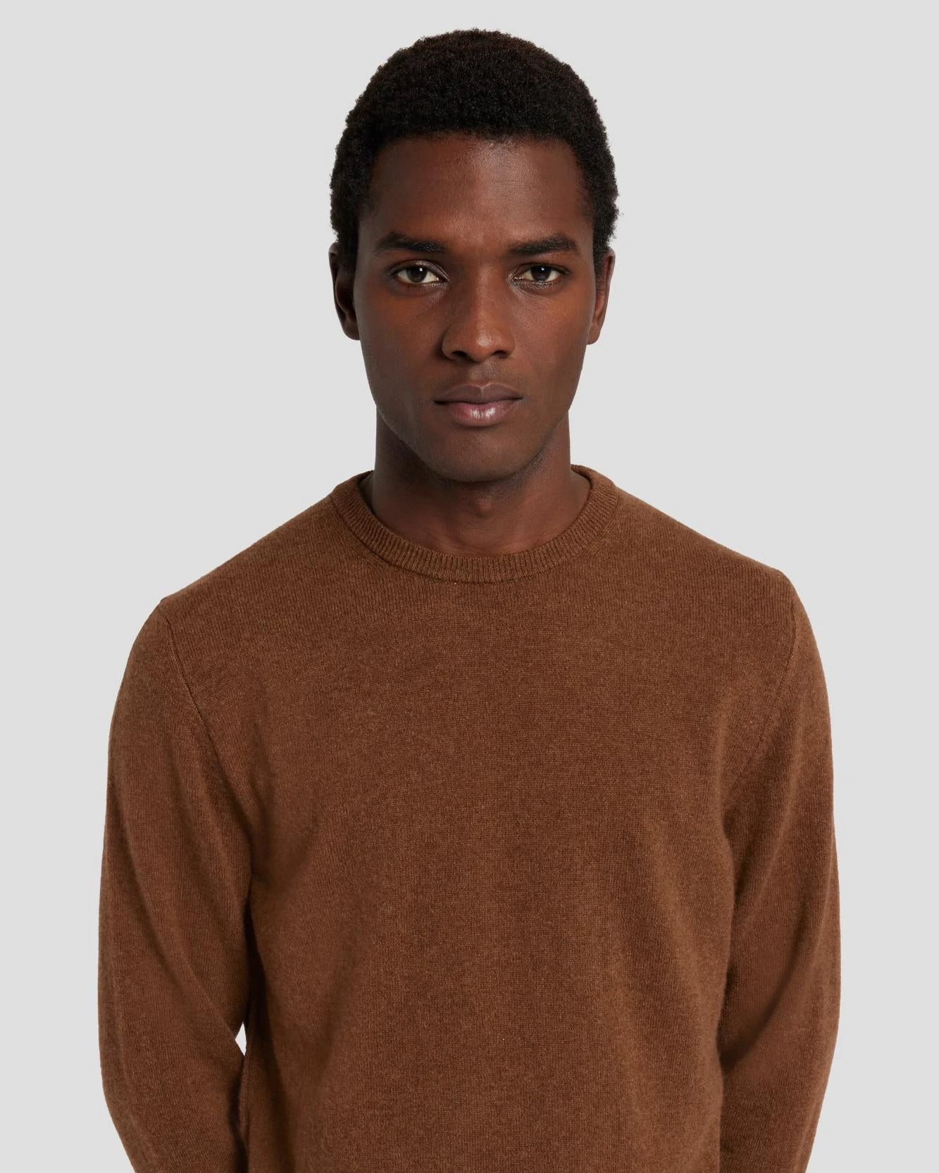 7 For All Mankind Cashmere Crew Sweater In Dapper Tan 4 7 For All Mankind Cashmere Crew Sweater In Dapper Tan - Image 2