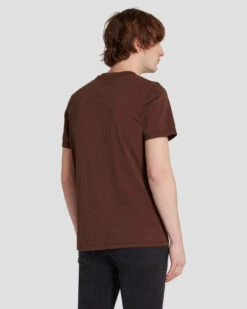 7 For All Mankind Featherweight Tee In Chestnut -Sleek Fit Style 7M211P11 CTT 4