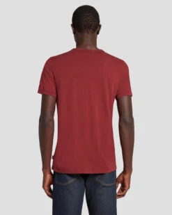 7 For All Mankind Featherweight Tee In Mulberry 10 7 For All Mankind Featherweight Tee In Mulberry -Sleek Fit Style 7M211P11 MBY 4