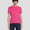 7 For All Mankind Featherweight Tee In Raspberry 1 7 For All Mankind Featherweight Tee In Raspberry -Sleek Fit Style 7M211P11 RBR 1