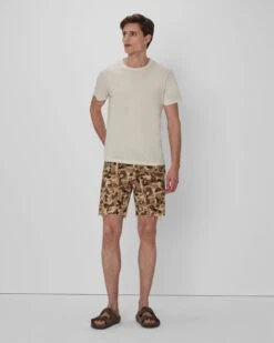 7 For All Mankind Cutoff Shorts In Camo