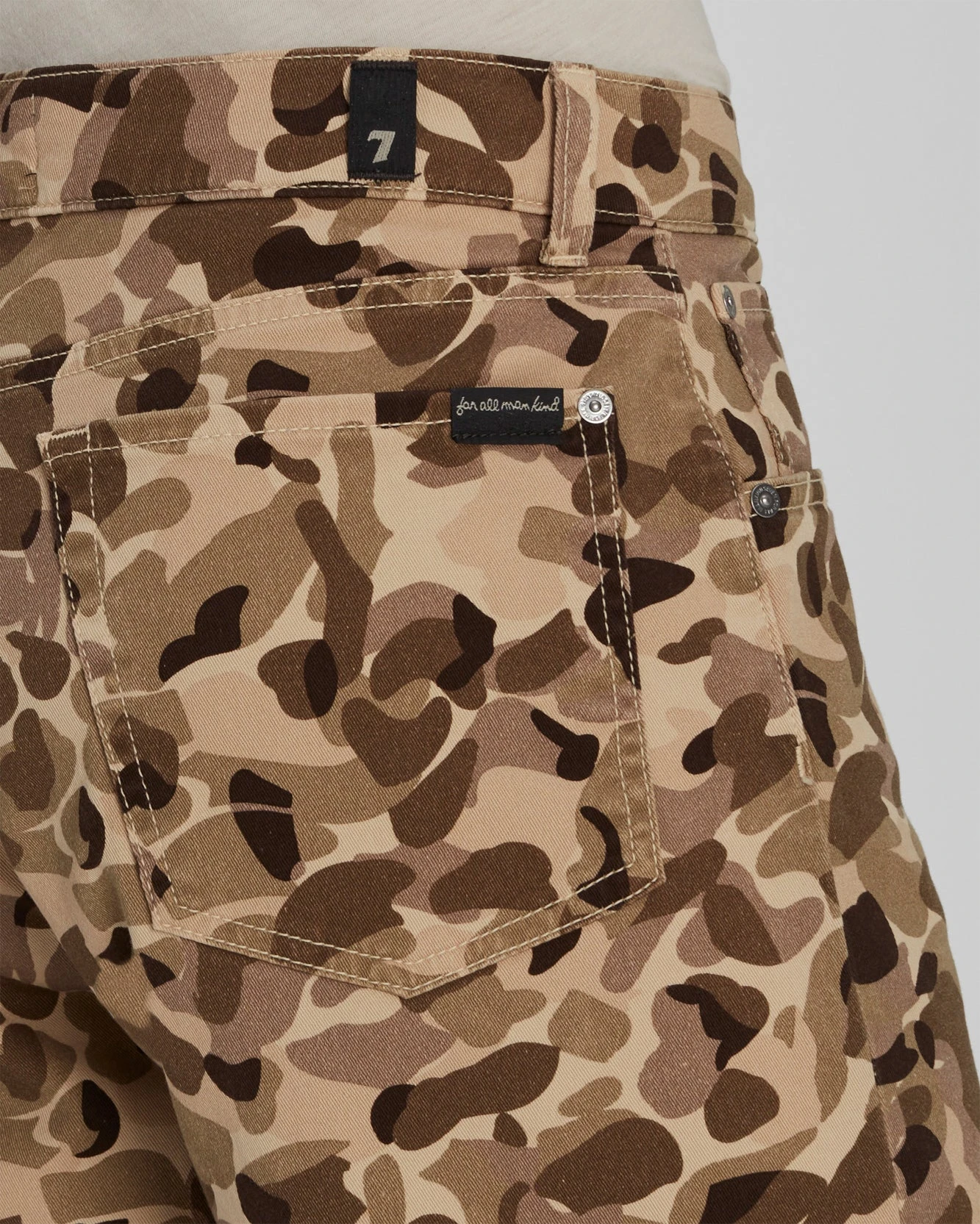 7 For All Mankind Cutoff Shorts In Camo 6 7 For All Mankind Cutoff Shorts In Camo - Image 4