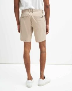 7 For All Mankind Tech Series Short In Sand -Sleek Fit Style 7M502Q32 KHA 03