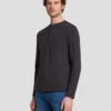 7 For All Mankind Long Sleeve Henley In Naval Blue 1 7 For All Mankind Long Sleeve Henley In Naval Blue -Sleek Fit Style 7MSPMH37 NVB 1