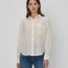 7 For All Mankind Eyelet Classic Shirt In Ivory 1 7 For All Mankind Eyelet Classic Shirt In Ivory -Sleek Fit Style 7N537C51 IVO 01