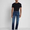7 For All Mankind Airweft Slimmy Squiggle In Ironwood -Sleek Fit Style 7T00183L IRW 1