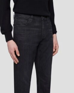 7 For All Mankind Airweft Slimmy In Blackburn 10 7 For All Mankind Airweft Slimmy In Blackburn -Sleek Fit Style 7T002030 BKU 3