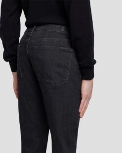 7 For All Mankind Airweft Slimmy In Blackburn 12 7 For All Mankind Airweft Slimmy In Blackburn -Sleek Fit Style 7T002030 BKU 5