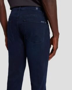 7 For All Mankind Luxe Performance Slimmy In Clear -Sleek Fit Style 7T002R80 LPC 5