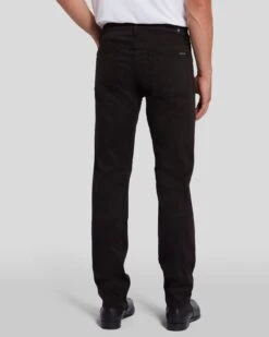 7 For All Mankind Luxe Performance Plus Slimmy In Black -Sleek Fit Style 7T002V60 BLK 4 7764d4d8 2b7c 41d0 8d39 316f7bdaf6c0
