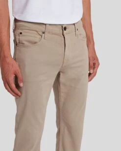 7 For All Mankind Luxe Performance Plus Slimmy In Shadow Grey -Sleek Fit Style 7T002V60 EGE 3