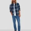 7 For All Mankind EarthKind Stretch Tek Adrien In Nomad -Sleek Fit Style 7T005C12 XTO 1