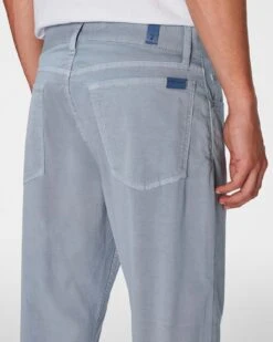 7 For All Mankind Airweft Twill Adrien 5 Pocket In Cold Gin 8 7 For All Mankind Airweft Twill Adrien 5 Pocket In Cold Gin -Sleek Fit Style 7T005C76 AWC 3