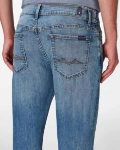 7 For All Mankind Airweft Paxtyn In Portofino -Sleek Fit Style 7T00983L XPO 3