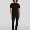 7 For All Mankind Luxe Performance Plus Paxtyn In Navy -Sleek Fit Style 7T010V60 EBL 1