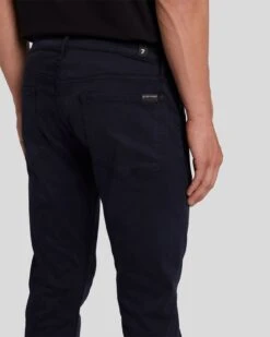 7 For All Mankind Luxe Performance Plus Paxtyn In Navy -Sleek Fit Style 7T010V60 EBL 5