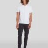 7 For All Mankind Luxe Performance Plus Paxtyn In Gunmetal -Sleek Fit Style 7T010V60 EGM 1