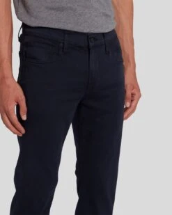 7 For All Mankind Luxe Performance Plus Slimmy In Navy -Sleek Fit Style 7T036V60 EBL 3