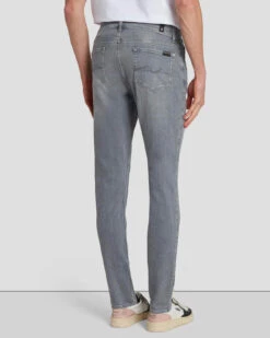 7 For All Mankind EarthKind Stretch Tek Slimmy Tapered In Labyrinth -Sleek Fit Style 7T042C11 LYH 4