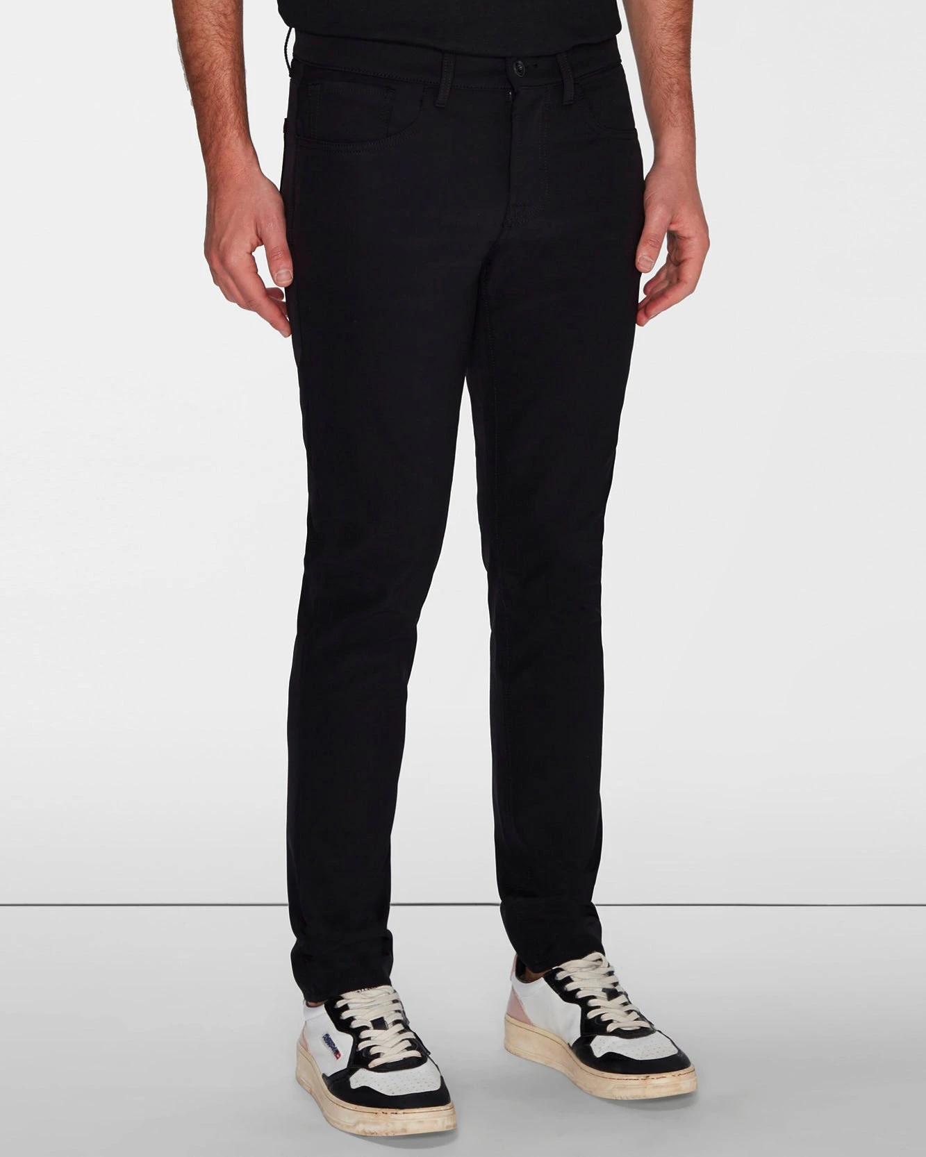 7 For All Mankind Tech Series Slimmy Tapered In Black 4 7 For All Mankind Tech Series Slimmy Tapered In Black - Image 2